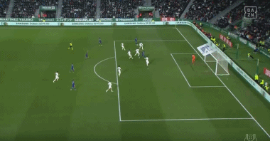 德转列本赛季五大联赛进球人数最多球队：巴黎14人进24球第1